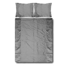 Essenza Dekbedovertrek 24 Karaat - Eenpersoons - 140x200/220 cm - Zilver