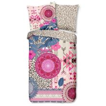 HIP Dekbedovertrek Allison - Eenpersoons - 135x200 + 80x80 cm - Multi
