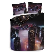 Heckettlane Dekbedovertrek Amira - Black