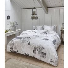 Beddinghouse Dekbedovertrek Antique - Litsjumeaux - 240x200/220 cm - Sand