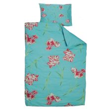 Aquanova Dekbedovertrek Tulipa - Litsjumeaux - 240x200/220 cm - Blauw