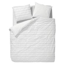 Marc O'Polo Dekbedovertrek Aren - Eenpersoons - 150x210 + 50x60 cm - Oatmeal