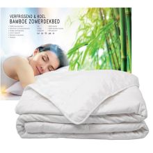 Deltex Bamboe Zomerdekbed - Wit