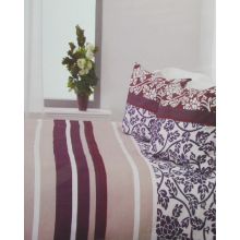 Beddinghouse Dekbedovertrek Baretta - Litsjumeaux - 240x200/220 cm - Aubergine