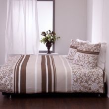 Beddinghouse Dekbedovertrek Baretta - Litsjumeaux - 240x200/220 cm - Zand