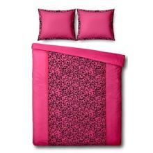 Playboy Dekbedovertrek Baroque - Eenpersoons - 140x200/220 cm - Roze