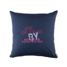Kardol & Verstraten Sierkussen Joie de Vivre - 50x50cm - Blue