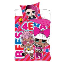 L.O.L. Surprise! Dekbedovertrek BFFS 4Eva - Eenpersoons - 140x200 cm - Multi