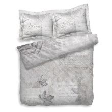 Heckett & Lane Dekbedovertrek Bleecker - Grey