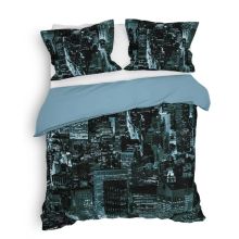 Heckettlane Dekbedovertrek Brasco - City Blue