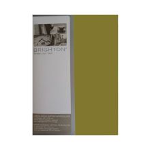 Brighton Hoeslaken Katoen Perkal - Eenpersoons - 80x200 cm - Olijfgroen