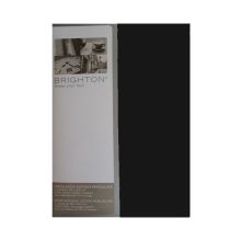 Brighton Hoeslaken Katoen Perkal - Eenpersoons - 90x220 cm - Zwart