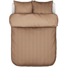 Marc O'Polo Dekbedovertrek Camo - Toffee Brown