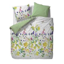 Vanezza Dekbedovertrek Carol - Eenpersoons - 140x200/220 cm - Geel