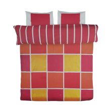 Beddinghouse Dekbedovertrek Cartecco - Litsjumeaux - 240x200/220 cm - Rood