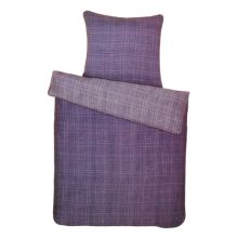 Mexx Dekbedovertrek Complex - Eenpersoons - 140x200/220 cm - Purple