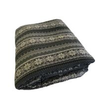 Venecia Home Plaid Cosy - 127x152 cm - Black