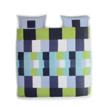Beddinghouse Dekbedovertrek Crivino - Litsjumeaux - 240x200/220 cm - Azuurblauw