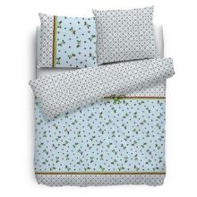 Babette Dekbedovertrek Daisy Bird - Eenpersoons - 140x200/220 cm - Blauw