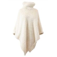 Unique Living Poncho Dara - Dove White