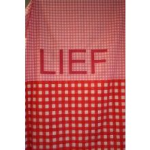 Kinderovertrek LIEF - Eenpersoons - 140x200 cm - Roze