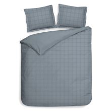 Heckettlane Dekbedovertek Diamante - Colonial Blue