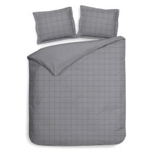 Heckettlane Dekbedovertek Diamante - Glacier Grey