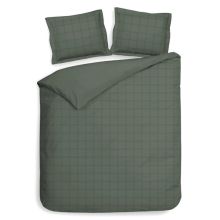 Heckettlane Dekbedovertek Diamante - Mineral Green