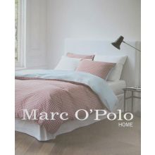 Marc O'Polo Dekbedovertrek Dorien - Eenpersoons - 150x210 + 50x60 cm - Red