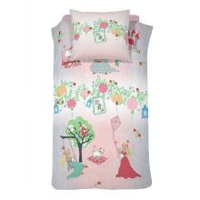 Cinderella Dekbedovertrek Dreamland - Eenpersoons - 140x200 cm - Pink
