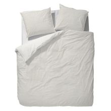 Marc O'Polo Dekbedovertrek Emery - Eenpersoons - 150x210 + 50x60 cm - Sand