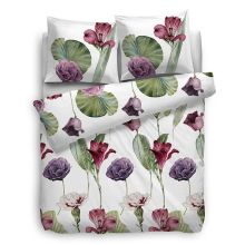 HnL Pure Cotton Dekbedovertrek Erica - Litsjumeaux XL - 260x200/220 cm - Multi