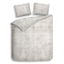 Heckettlane Dekbedovertek Esmeralda - Beige