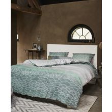 Esprit Dekbedovertrek Evan - Eenpersoons - 150x210 + 50x60 cm - Green