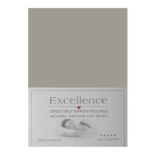 Excellence Split-Topper Hoeslaken Jersey - Taupe