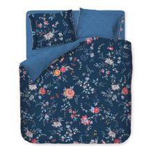 Pip Studio Dekbedovertrek Flower Festival - Dark Blue