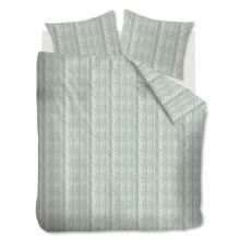 At Home Dekbedovertrek Fold - Greygreen