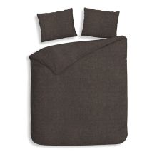 Heckettlane Dekbedovertek Franela (Flanel) - Coffee Quartz
