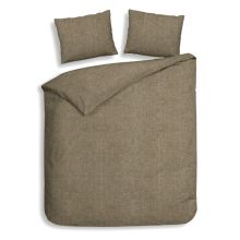 Heckettlane Dekbedovertrek Franela (Flanel) - Simply Taupe