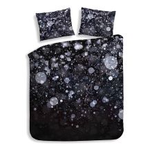 Heckettlane Dekbedovertek Gabin - Black