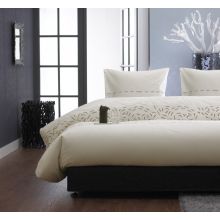 Beddinghouse Dekbedovertrek Galera - Eenpersoons - 140x200/220 cm - Offwhite