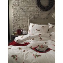 Jet Dekbedovertrek Geranium - Litsjumeaux - 240x200/220 cm - Rood