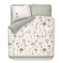 Pip Studio Dekbedovertrek Giardini di Frutta - White