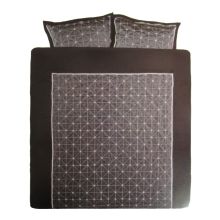 Cinderella Dekbedovertrek Gomera - Eenpersoons - 140x200/220 cm - Zwart
