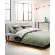 Marc O'Polo Dekbedovertrek Hania - Litsjumeaux XL - 260x200/220 cm - Green