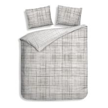 Heckettlane Dekbedovertek Helgi - Grey