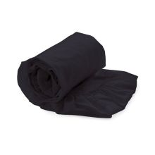 Select Sleeping Hoeslaken Satijn Katoen - Black