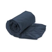 HnL Royal Cotton Topper Hoeslaken Perkal Katoen - Dark Denim