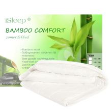 iSleep Zomerdekbed Bamboo Comfort - Wit