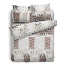 HnL Pure Cotton Dekbedovertrek James - Eenpersoons - 135x200 + 80x80 cm - Multi